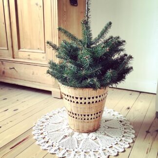 Byguldbrandt - Mini juletræstæppe 2