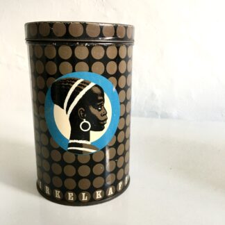 Cirkel kaffe dåse - Byguldbrandt