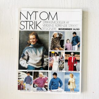 Nyt om strik strikkeoppskrifter- Kreafund Byguldbrandt
