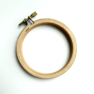 Mini broderiring - Kreafund Byguldbrandt