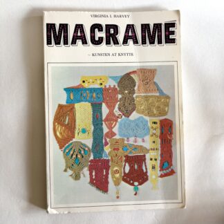 Macrame bog - Kreafund Byguldbrandt