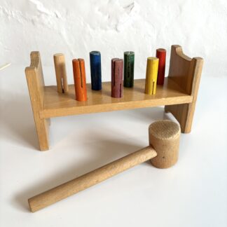 Retro hammerbræt til børn