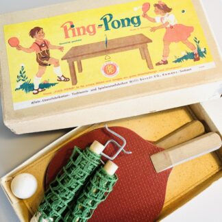 Gamle bordtennis spil - byguldbrandt