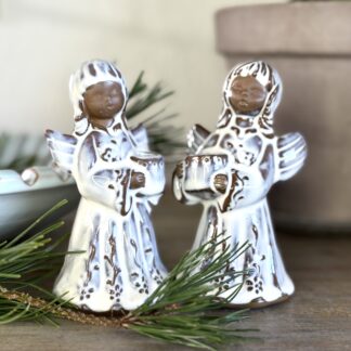 Retro julepynt - engle stager - Retro Byguldbrandt